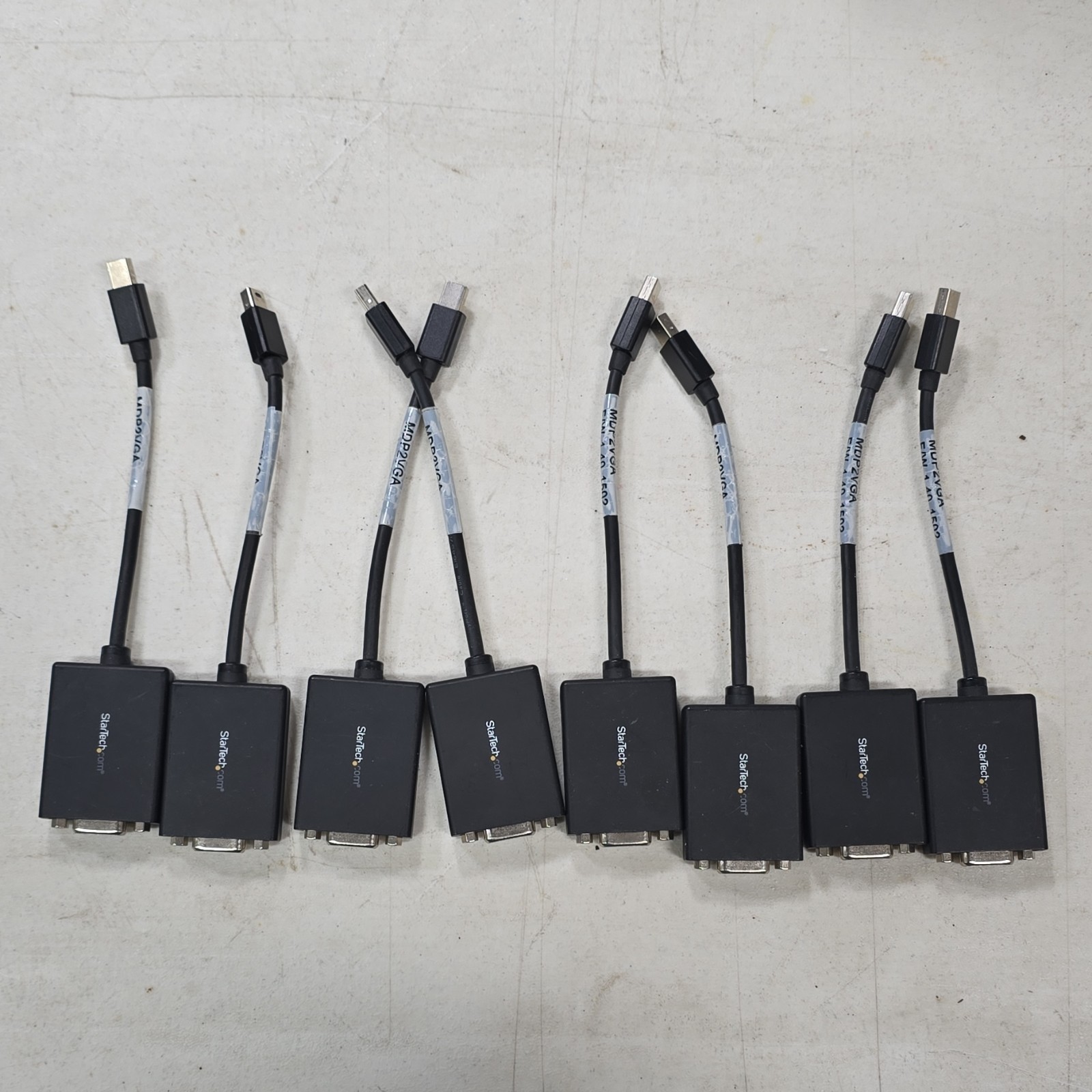 StarTech MDP2VGA Mini DisplayPort Male to VGA Female Adapter Black Lot 8