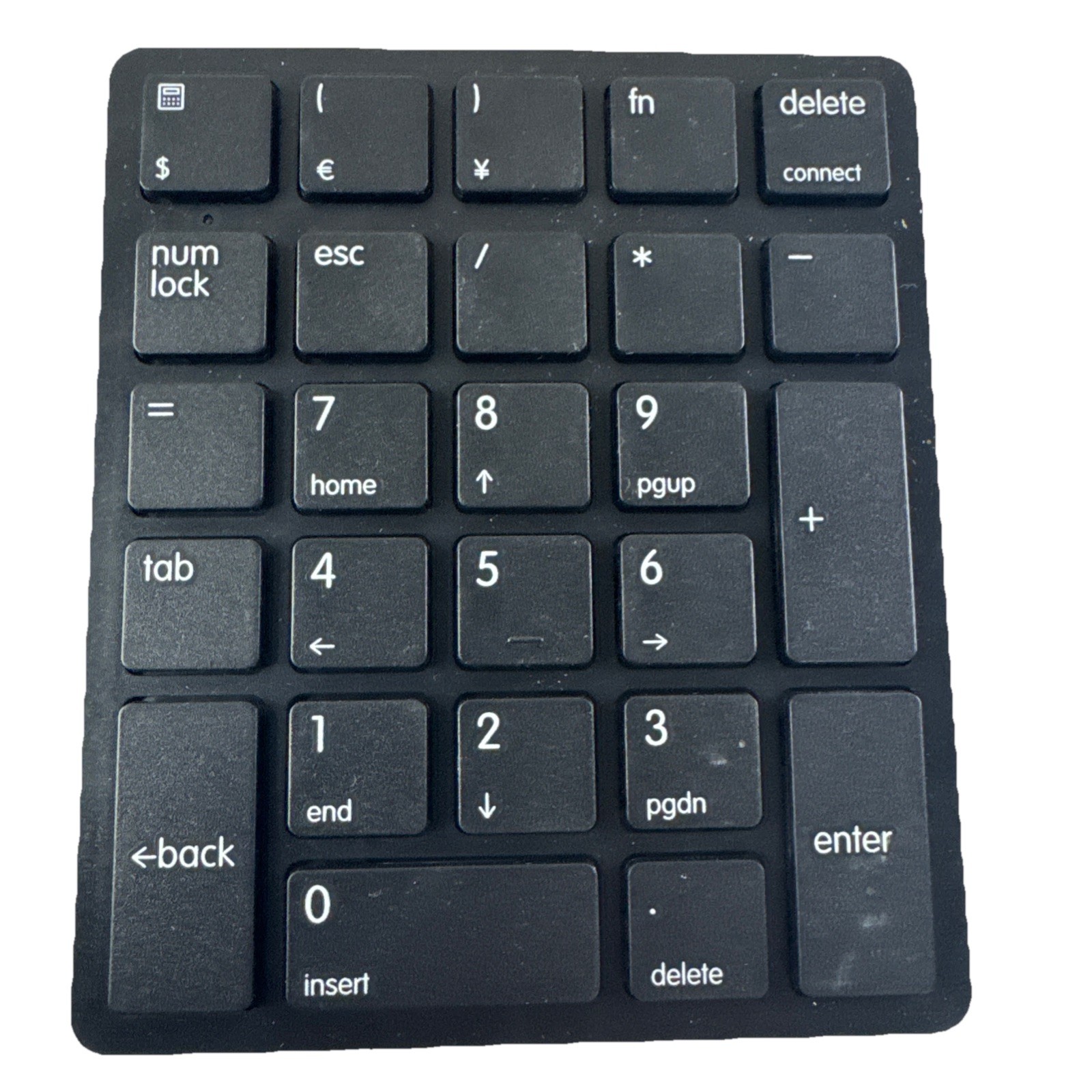 Used  Havit Wireless Black Numeric Keypad Tenkey 10 Key ….