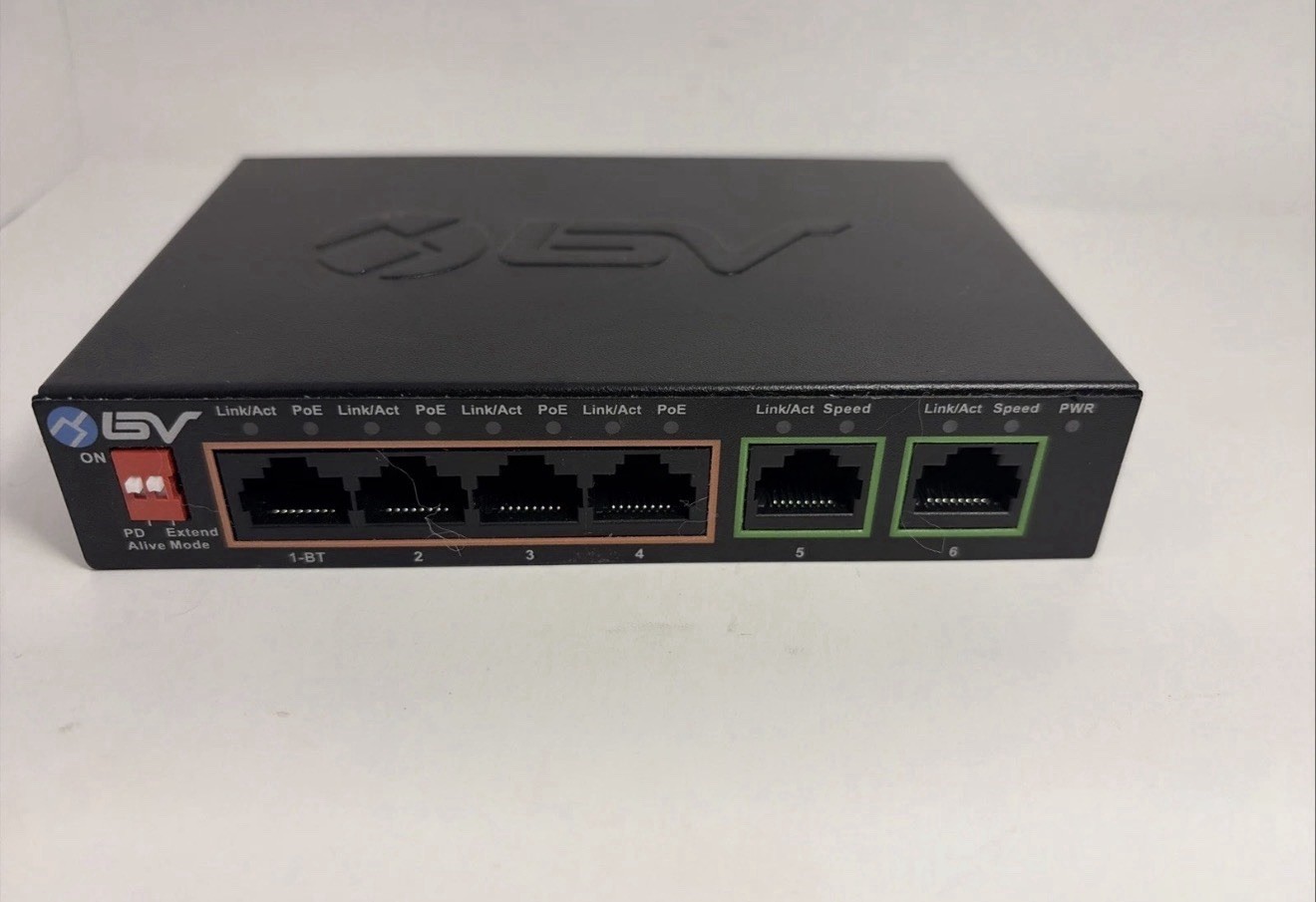BV-Tech POE-SW502 4-Port Ethernet Switch