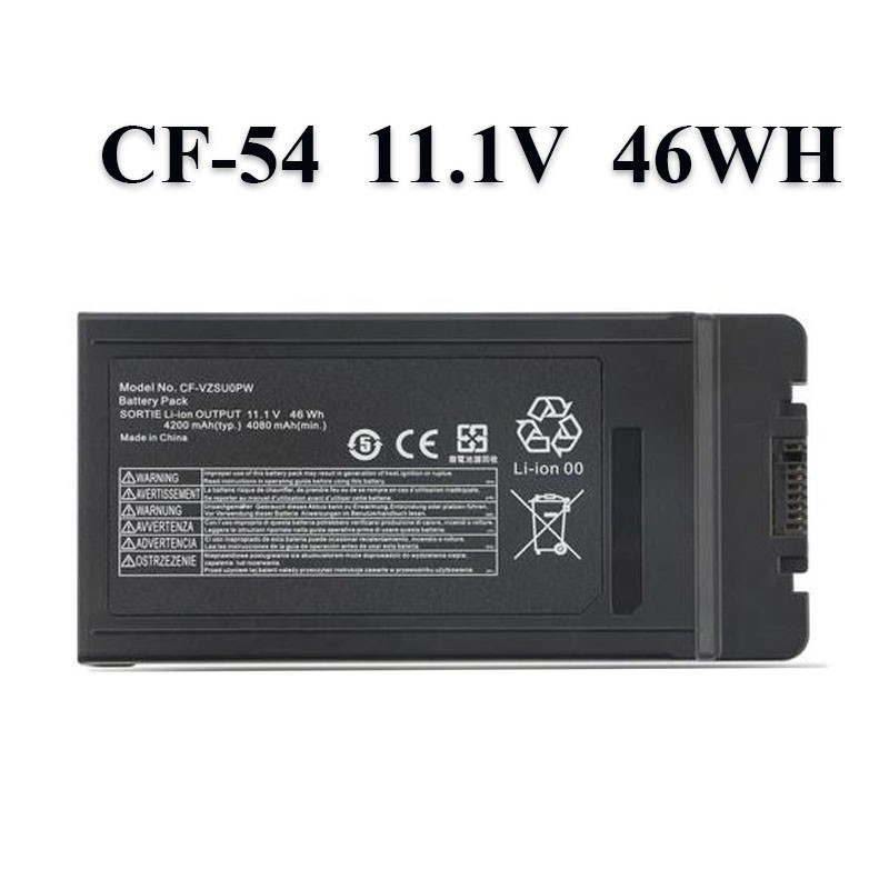New CF-VZSU0PW CF-VZSU0PR CF-54 Battery Replacement For Panasonic TOUGHBOOK 46WH