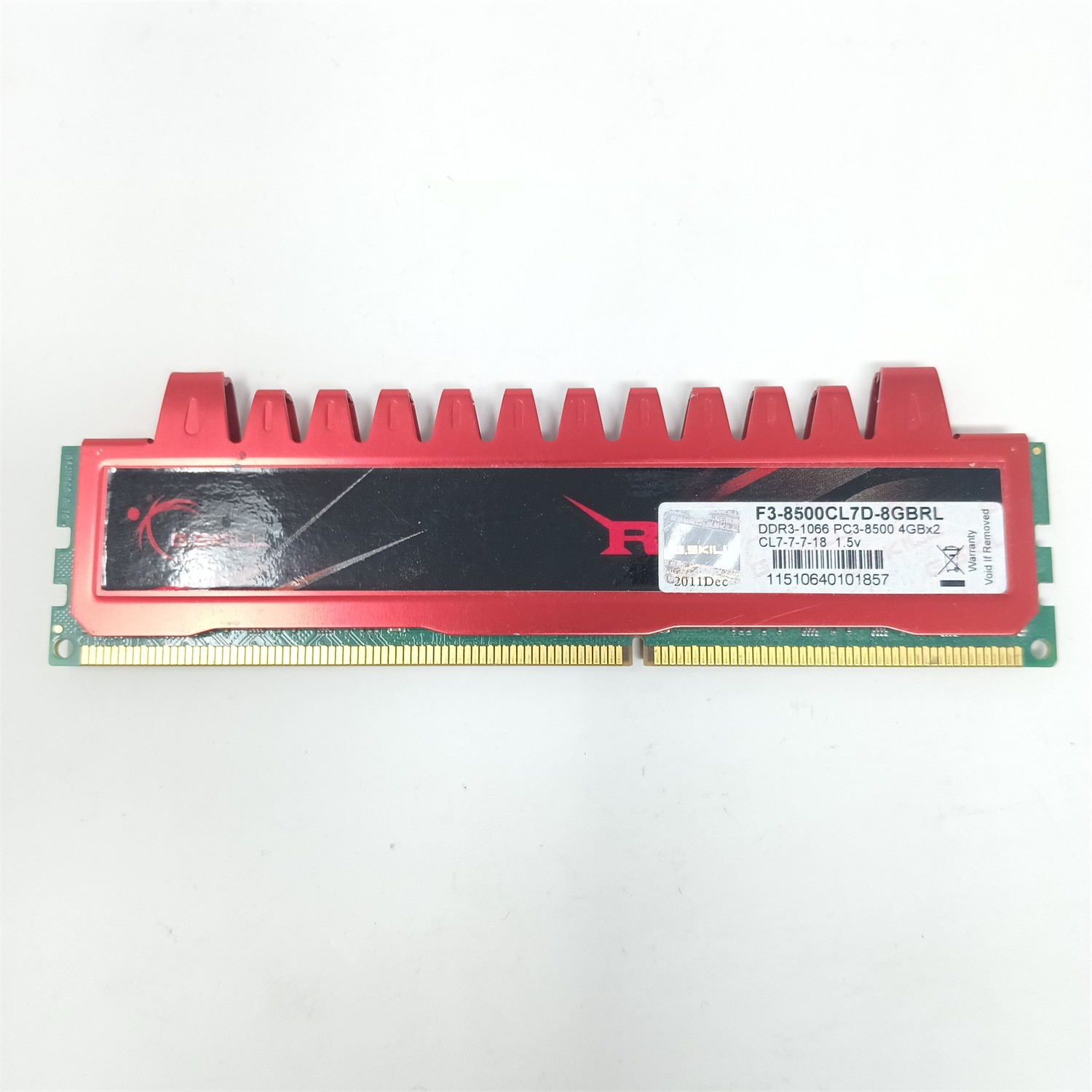 G.Skill Ripjaws 4GB DDR3 1066 PC3-8500 CL7 Desktop RAM F3-8500CL7D-8GBRL Single