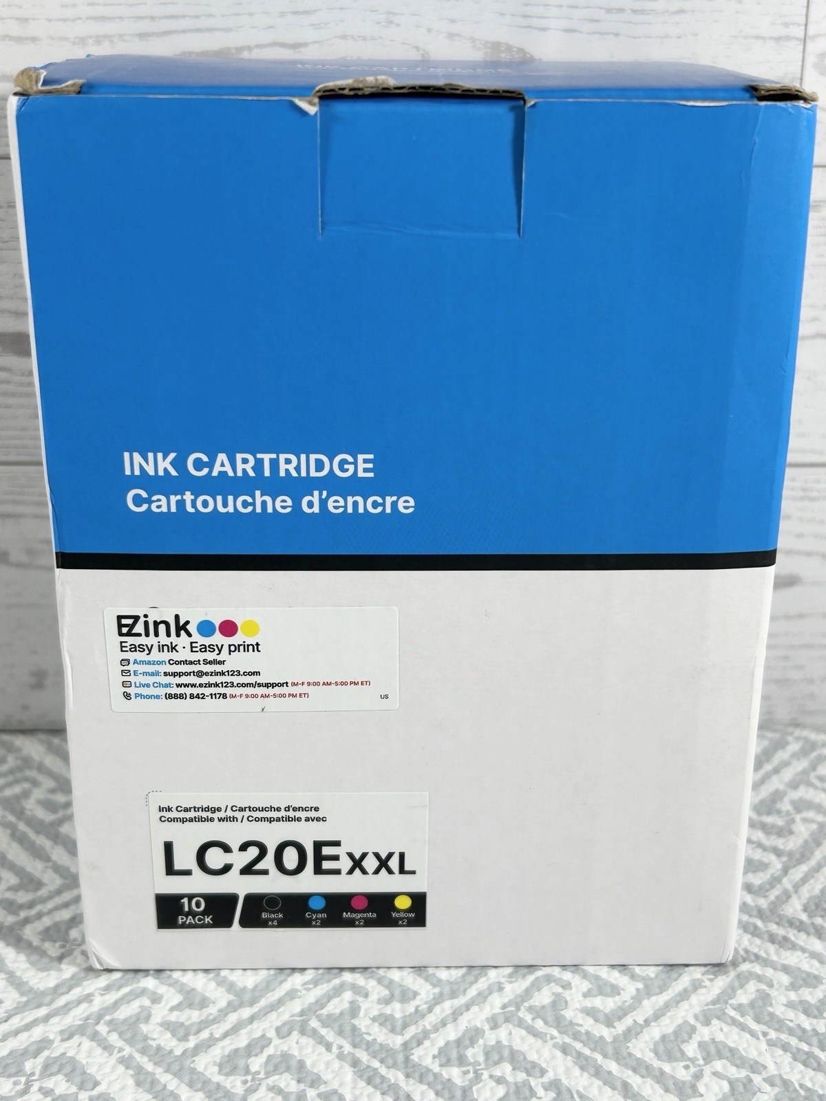 LC20EXXL 10 Pack Compatible Ink for Brother LC20E Printers