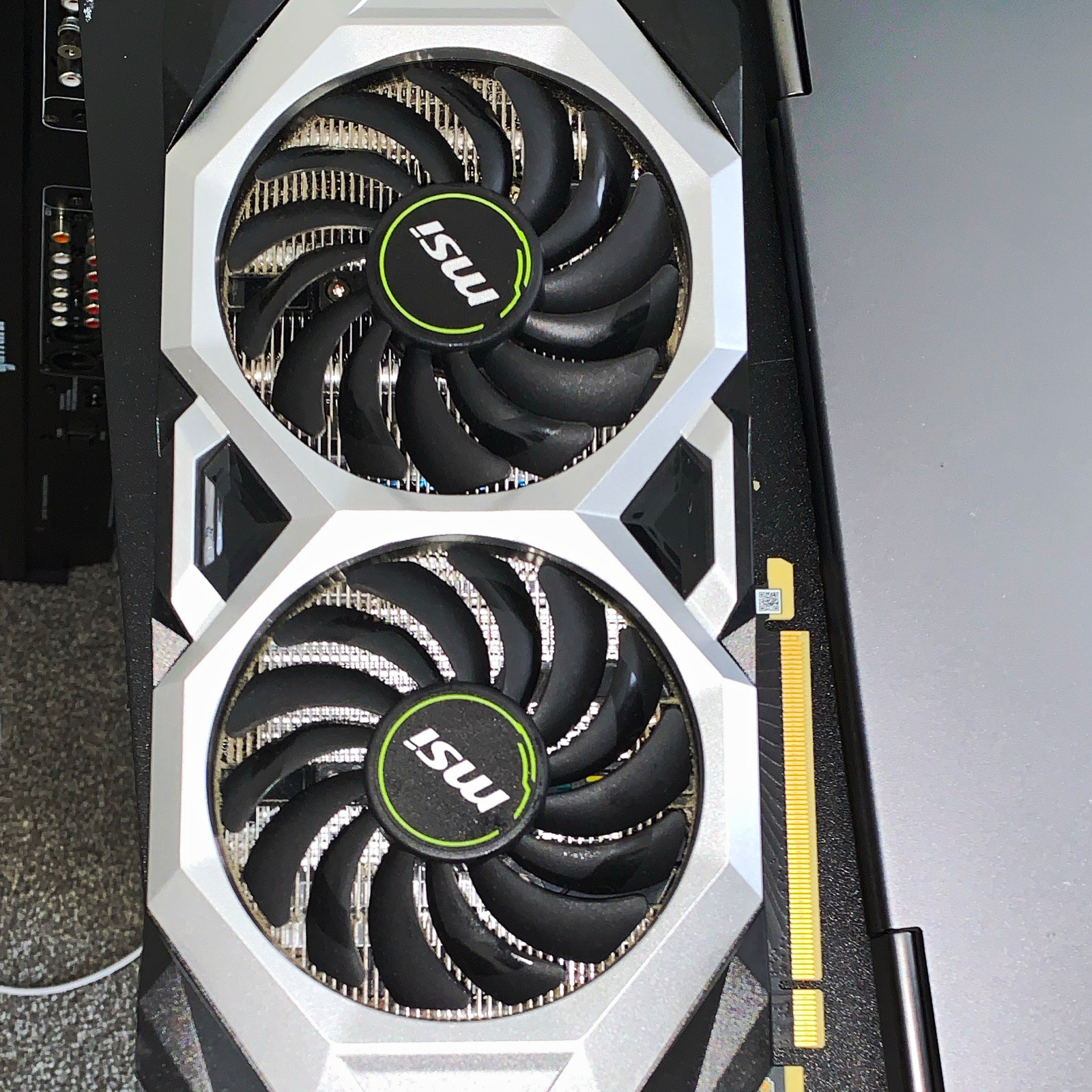 MSI NVIDIA GeForce RTX 8GB GDDR6 Dual Fan VR Ready CUDA HDMI/DP PCIe