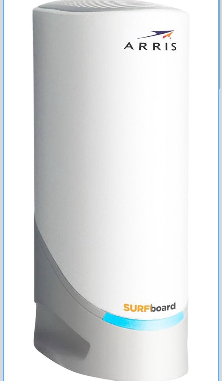 Arris S33 DOCSIS 3.1 Cable Modem 32x8 2.5Gbps Compatible With Cox Spectrum Xfini