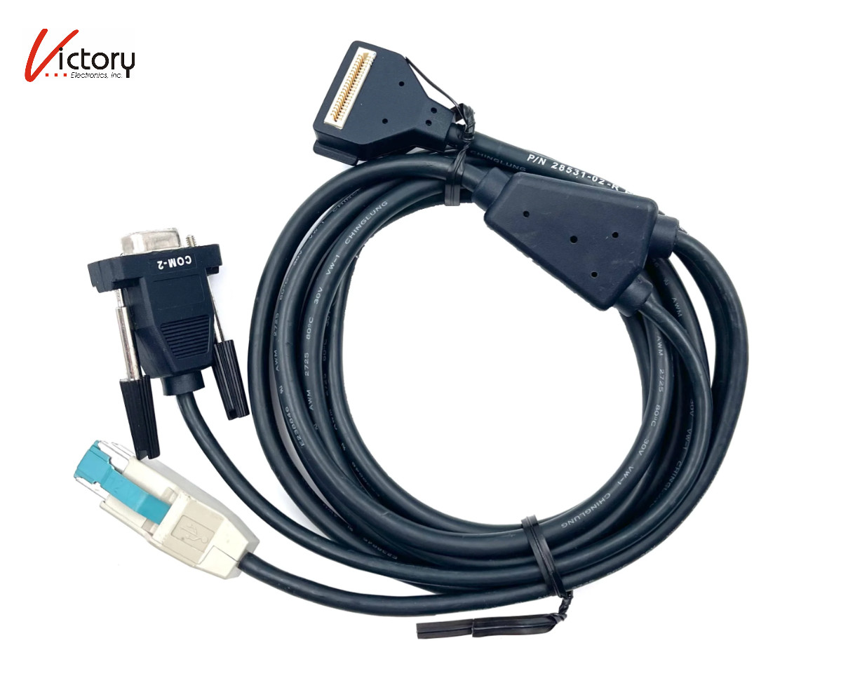 NEW Verifone Cable MX8XX USB PWR+12V DB9F COM2 2M ROHS | 001214469 | 28531-02-R