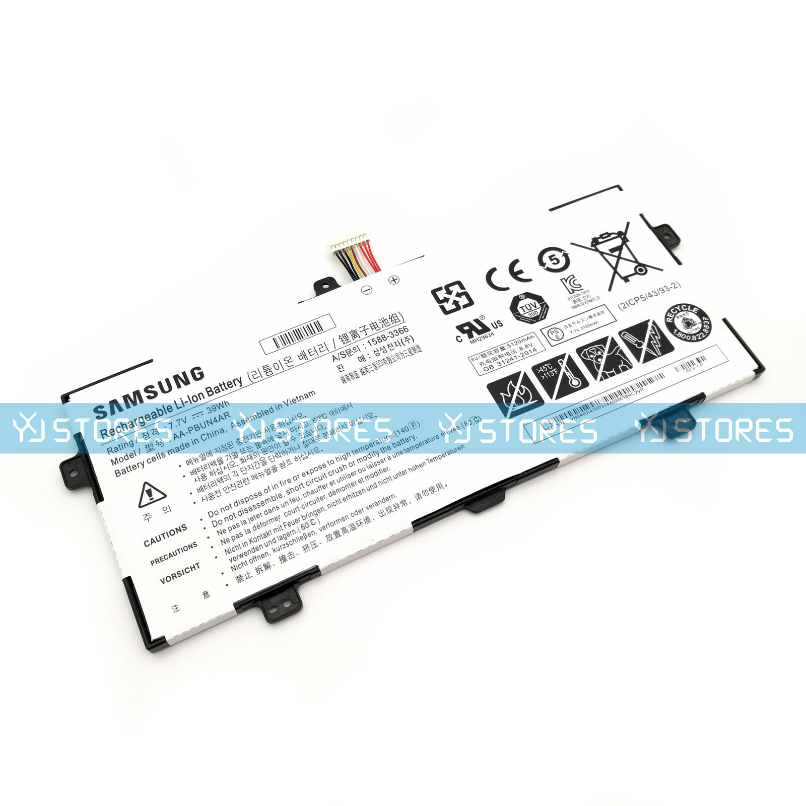Genuine AA-PBUN4AR Battery for Samsung Notebook 9 Spin NP940X3L 900X5L NP900X5J 