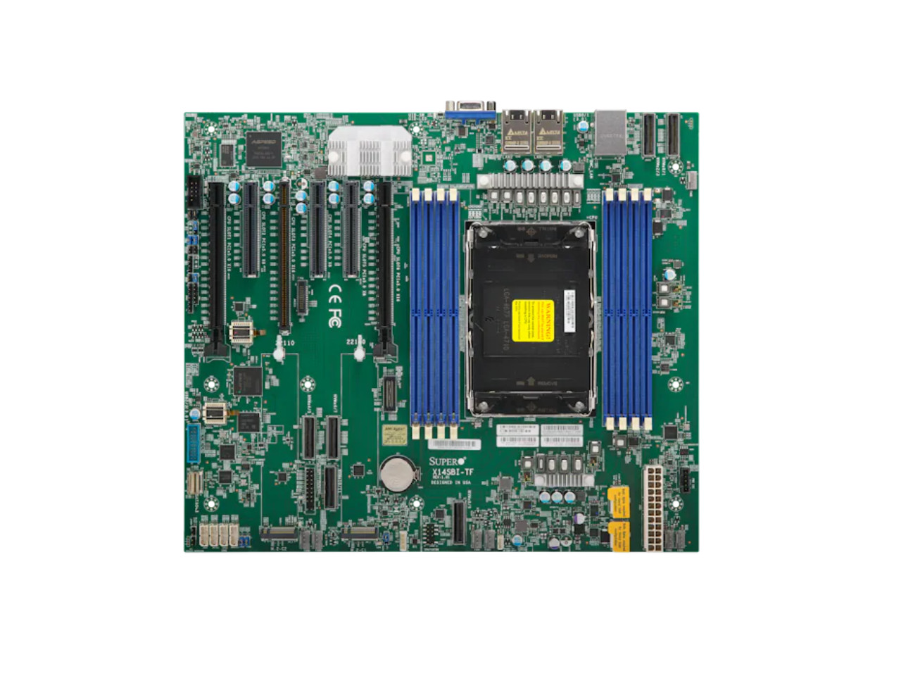 Supermicro X14SBI-TF Server Motherboard, Intel® Xeon® 6700-series processors