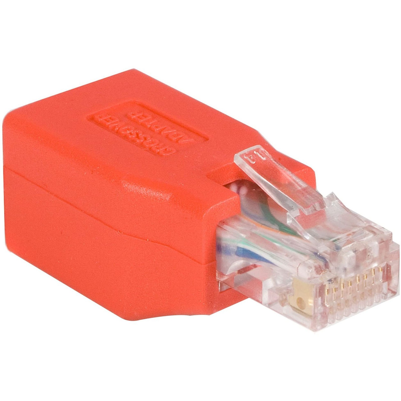 StarTech.com Cat6 Cable - Cat6 Crossover Adapter - GbE - Red - Ethernet Network