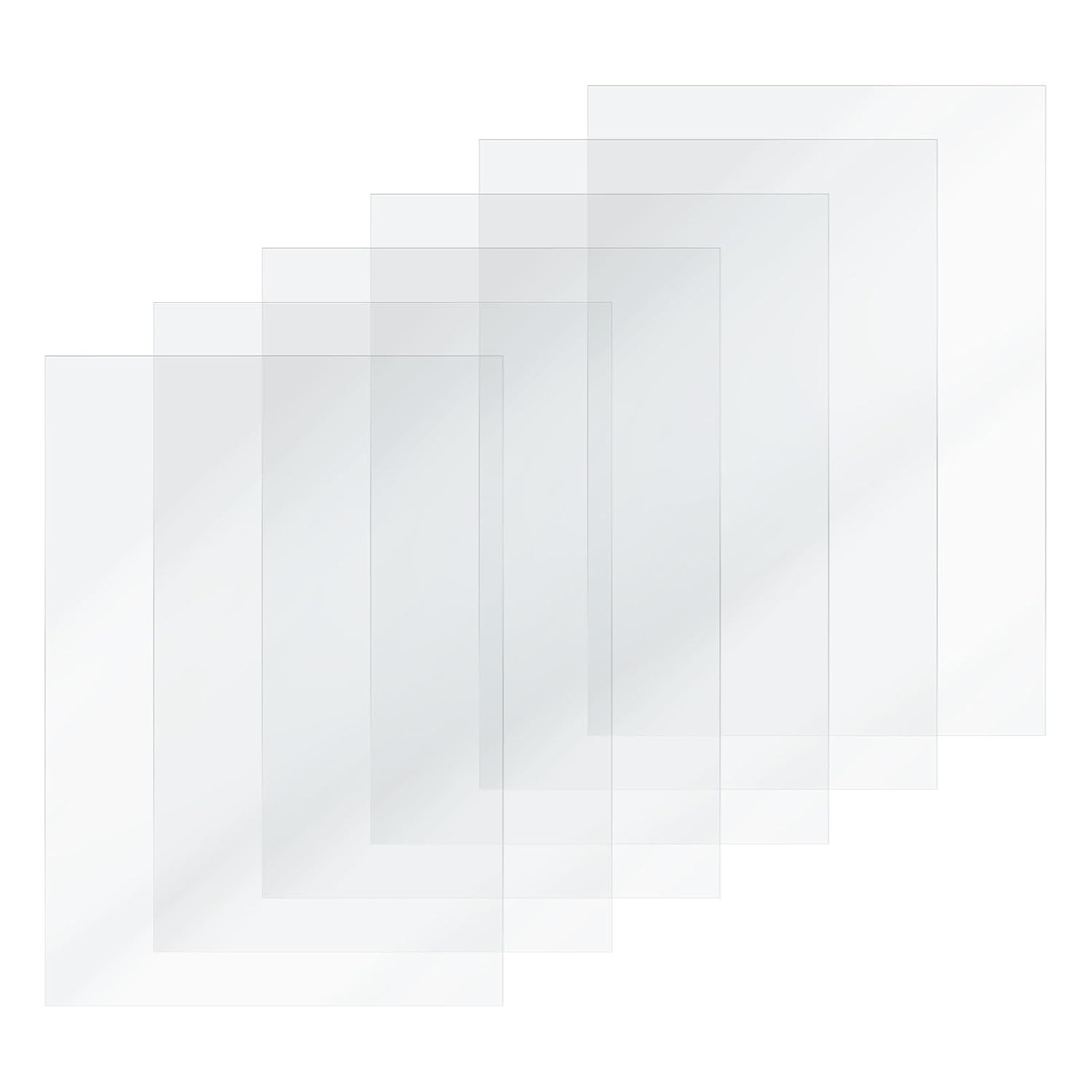 High Temperature Resistant 6PCS FEP Release Film - Perfect for 3D Printing