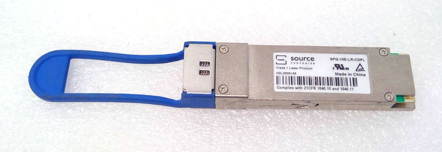 Source Photonics SPQ-10E-LR-CDFL 40G QSFP+ LR4-Lite 2km SMF Transceiver Module