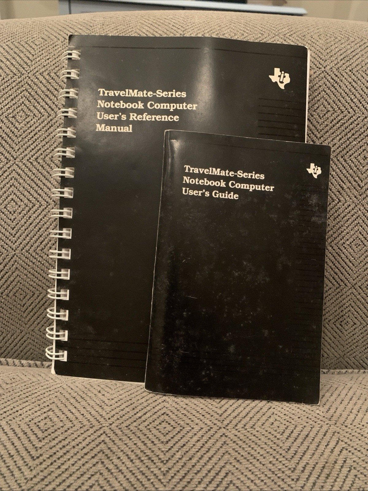 Texas Instruments TravelMate-Series Notebook Computer User Manuals (2) Vintage