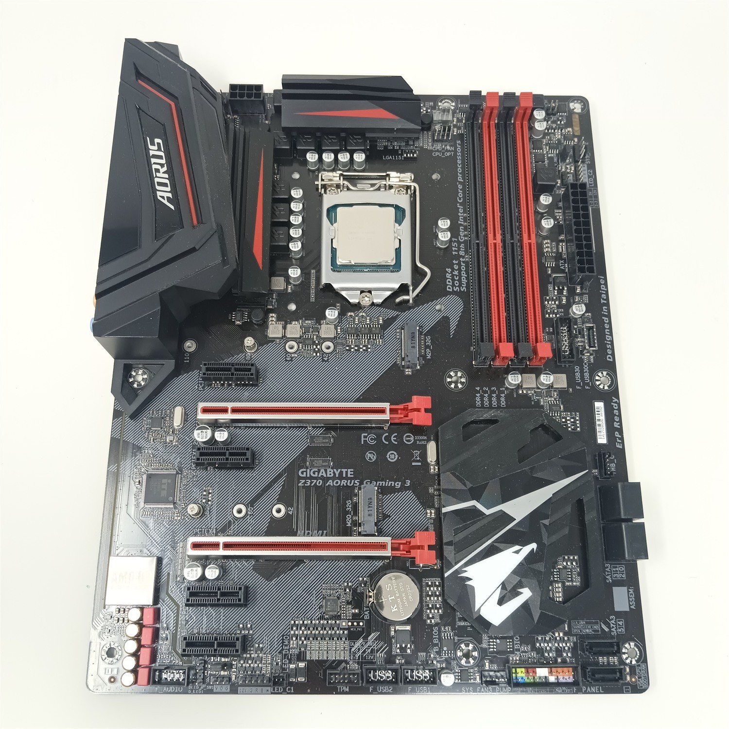 Gigabyte Z370 AORUS Gaming 3 Motherboard + Intel Core i7-8700K 3.7GHz CPU Combo