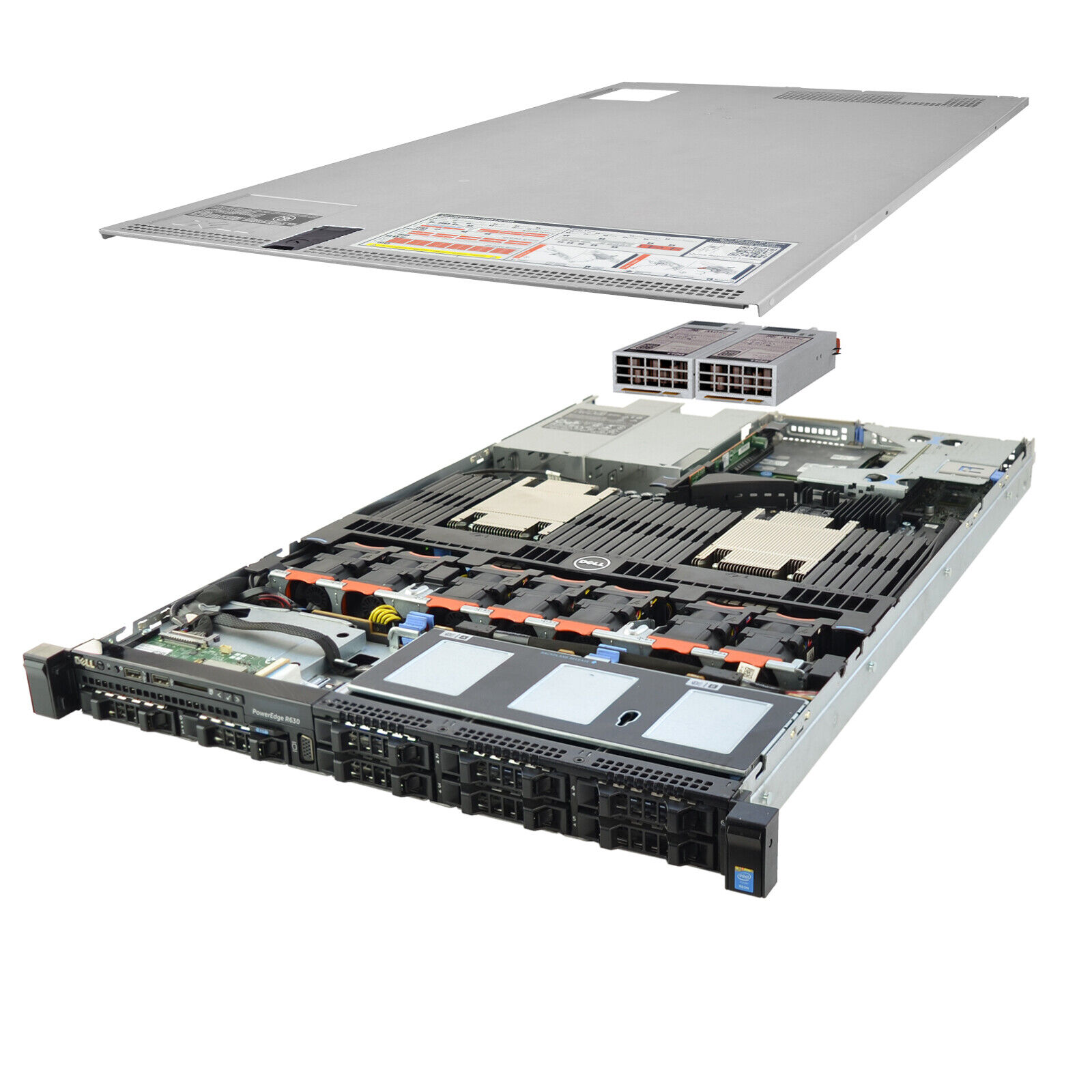 Dell PowerEdge R630 Server 1.80Ghz 16-Core 64GB 2x 480GB SSD HBA330