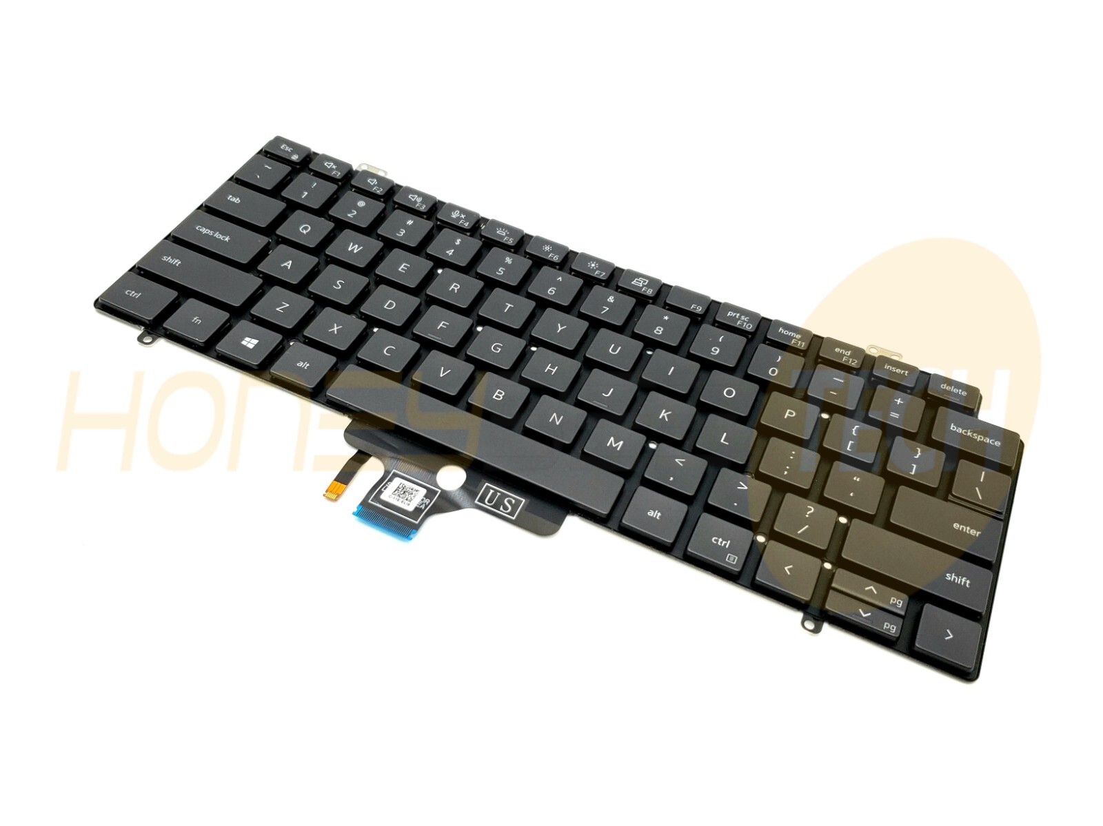 GENUINE DELL LATITUDE 7410 LAPTOP KEYBOARD BACKLIT GMM47 0GMM47 TESTED