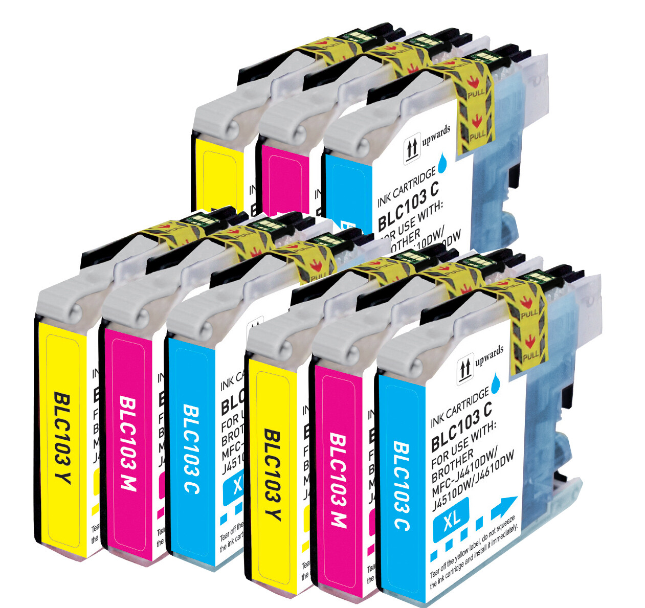 9P Color Ink Compatible with Brother LC103XL MFC-J245 MFC-J875DW MFC-J6920DW 