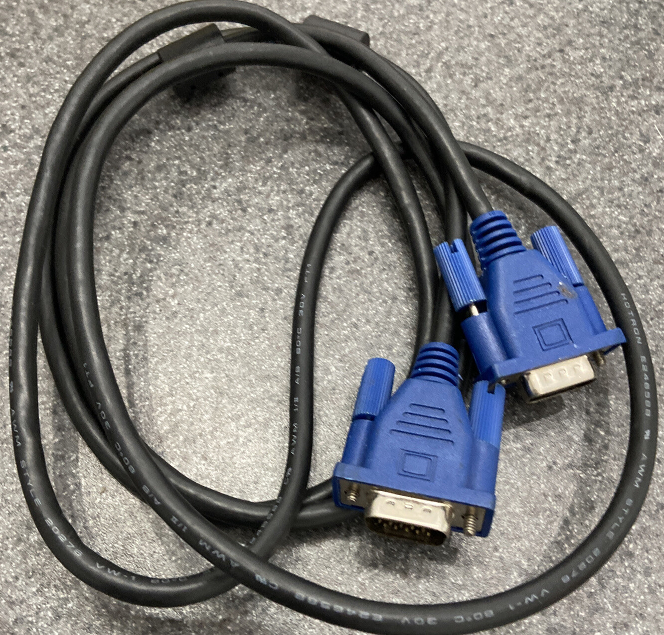 Hotron E246588 Computer Cable VGA  5.5 ft. Long 