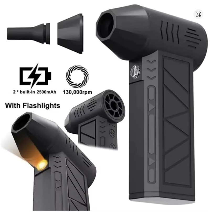 X6 Brushless Turbo Jet Fan Air Duster for Keyboard Car Home Cleaning