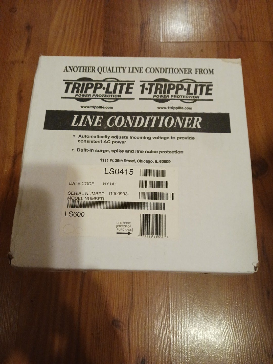 Tripp Lite Surge And Line Conditioner LS0415 New Great For Coin-op Arcades 