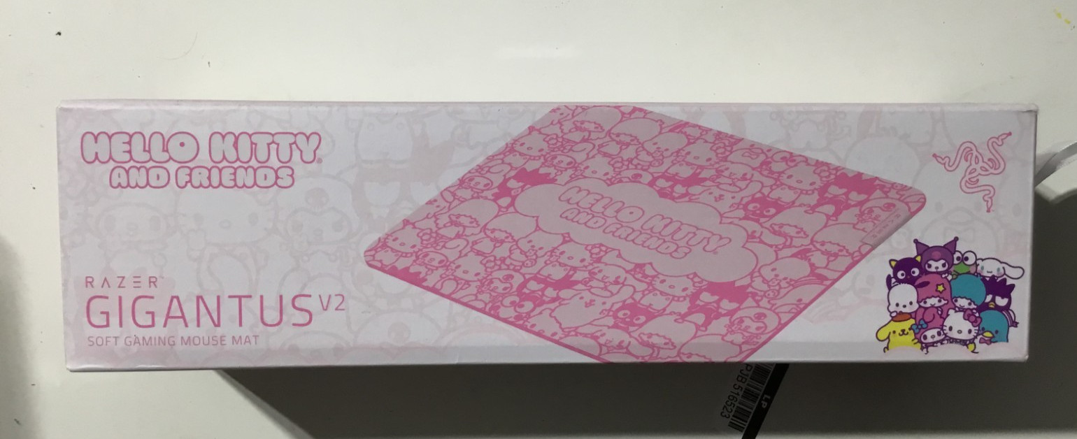 Razer Gigantus V2 Soft Gaming Mouse Mat Medium - Hello Kitty & Friends Edition