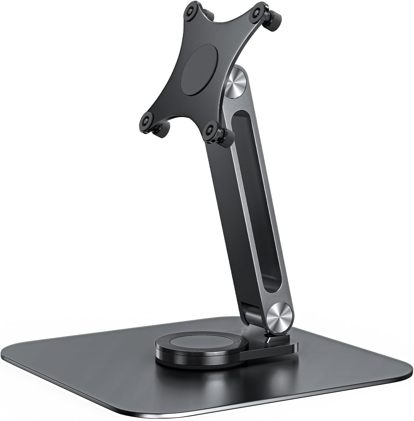 13-17.3" Monitor Stand with 360° Swivel Base 75mm VESA Single-Arm Mount