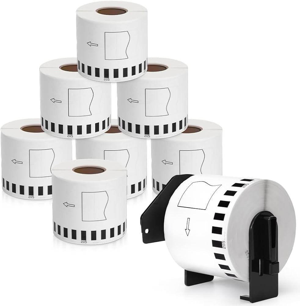MarkDomain DK-2205 Compatible with Brother DK2205 (2.4 in X 100 Ft) 