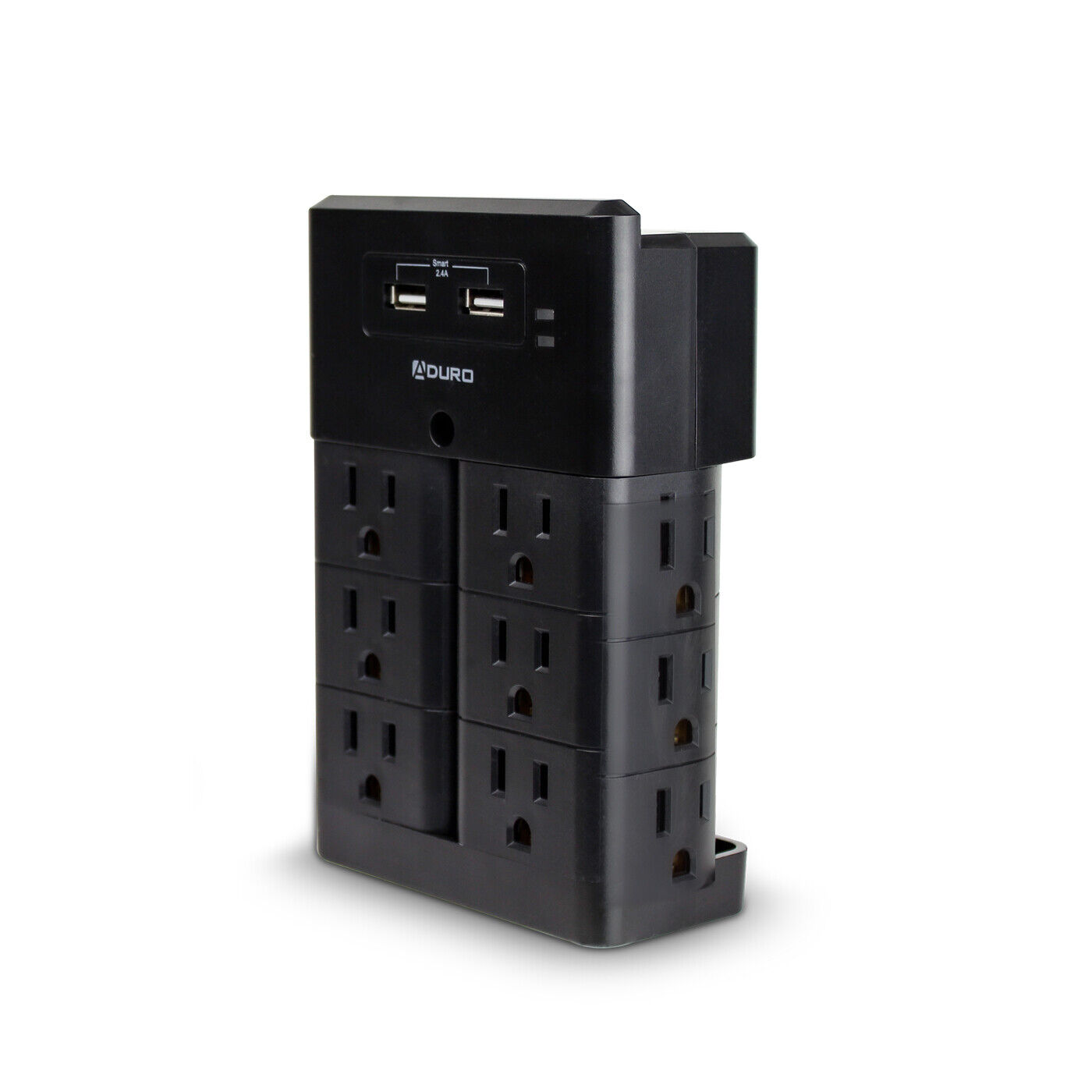 Aduro Surge Wall Charging Tower w/ 12 Outlets & Dual USB Port Wall Smart Charger