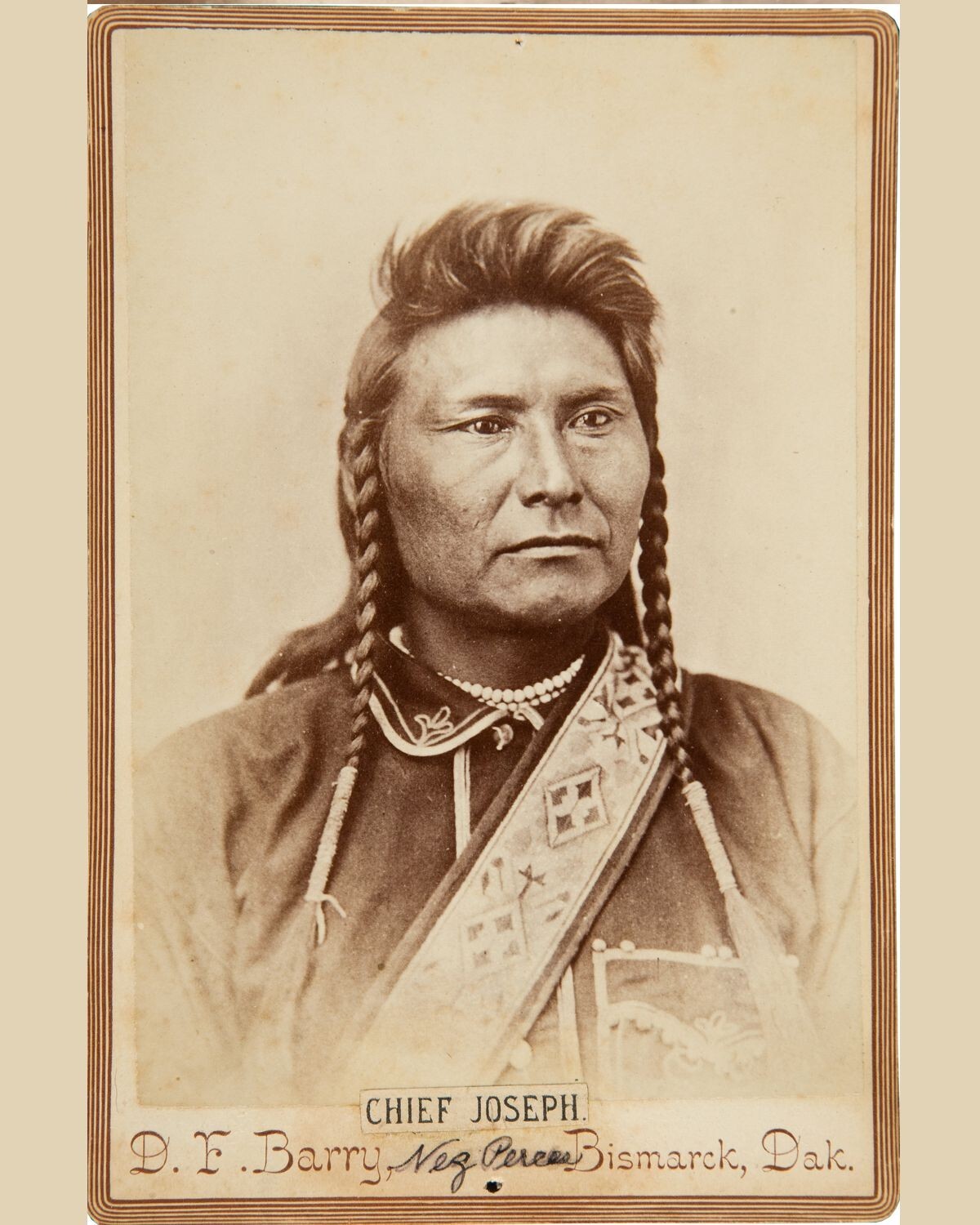 Chief Joseph Native American Indian Mousepad 7 x 9 Vintage Photo mouse pad art