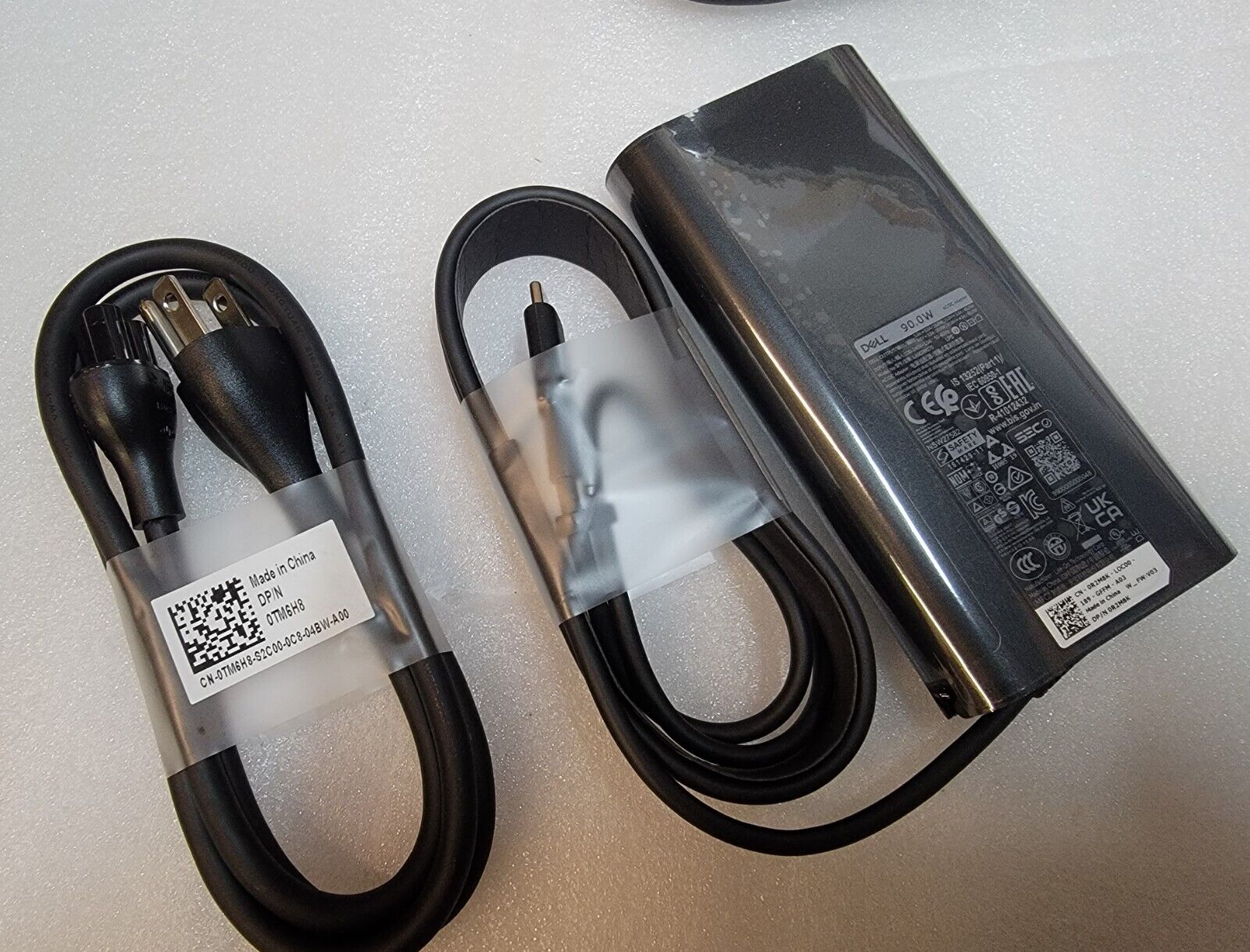 Dell 90W USB-C AC Adapter R2M8K for Latitude XPS  - Guaranteed Genuine New