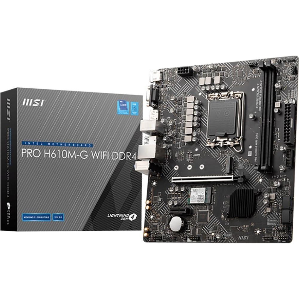 MSI Intel H610 DDR4 64GB - Open Box