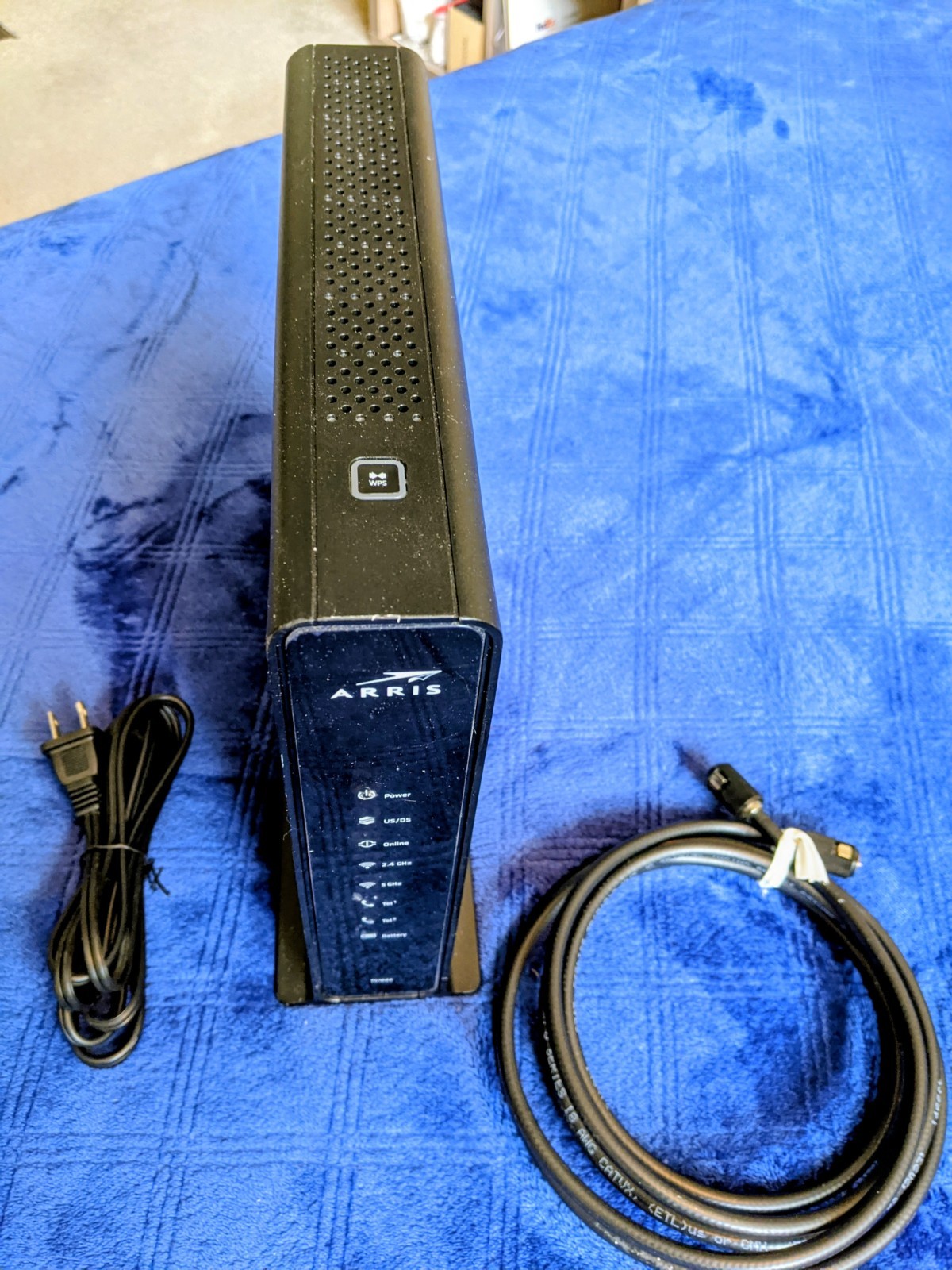 Xfinity Arris TG1682G Wireless Gateway Modem & WiFi Router w Coax & Power cables
