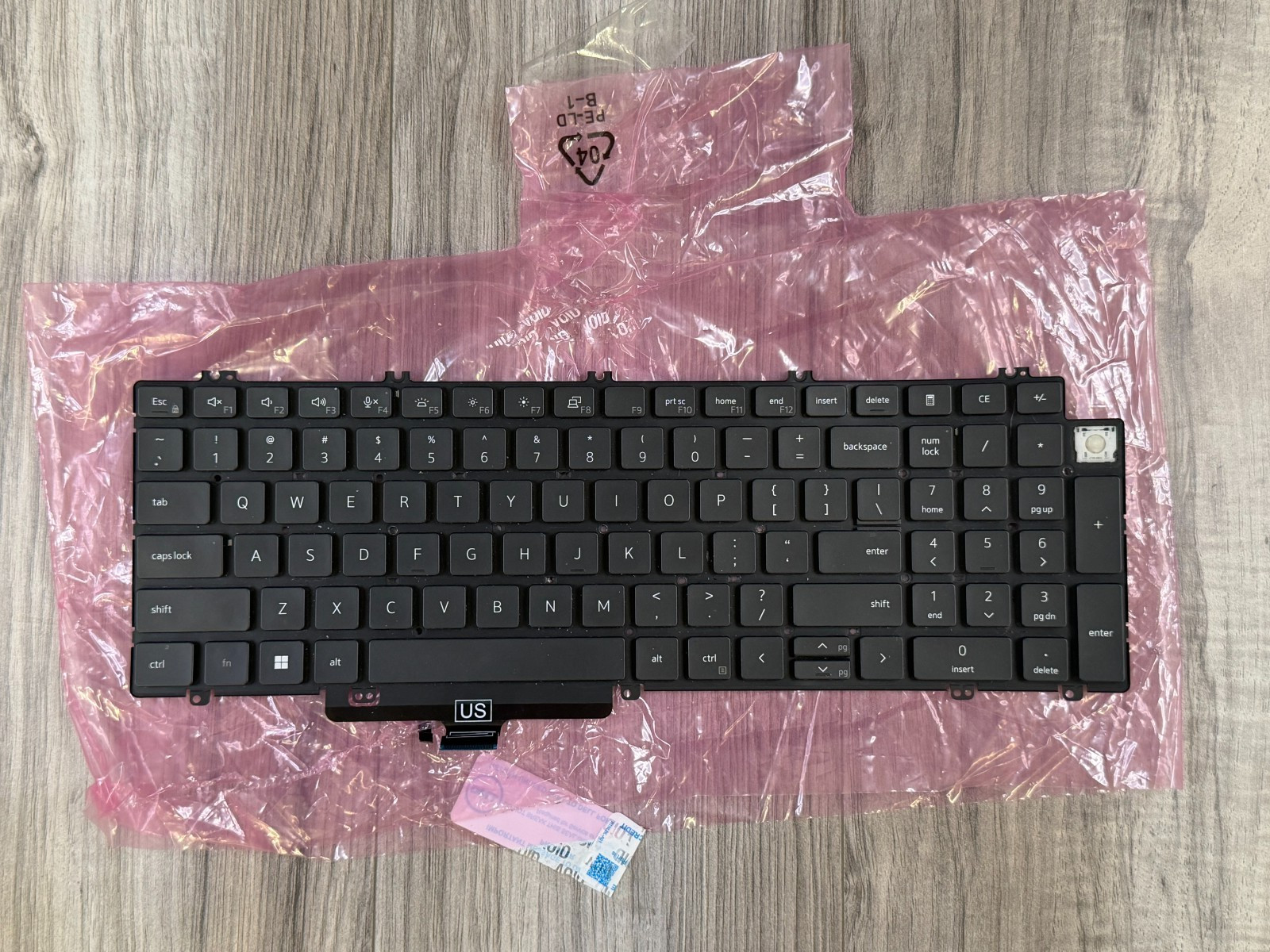 Dell Latitude 3540 Replacement Keyboard US Non-Backlit 0RHGTP RHGTP AS-IS Parts