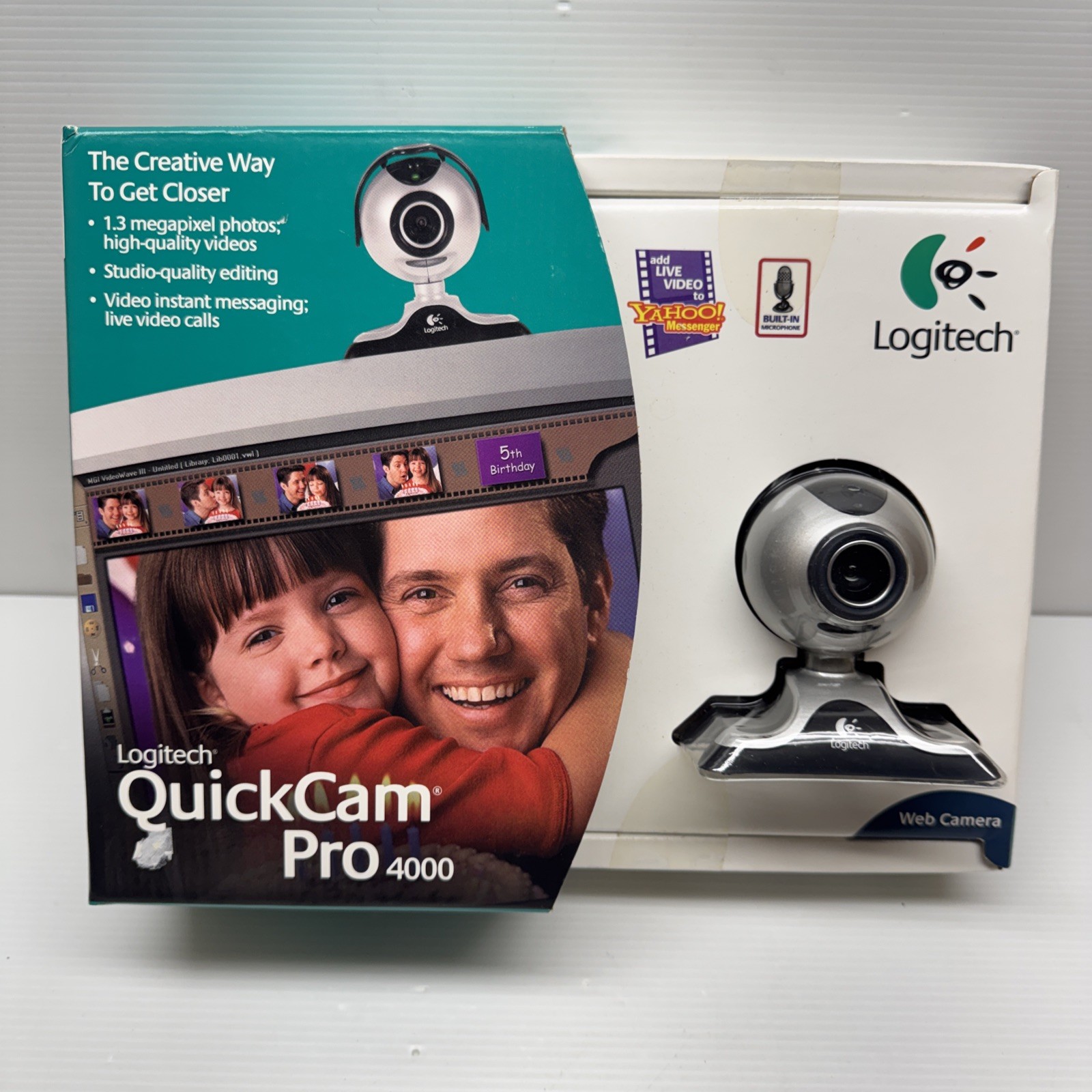 Logitech QuickCam Pro 4000 Web Cam