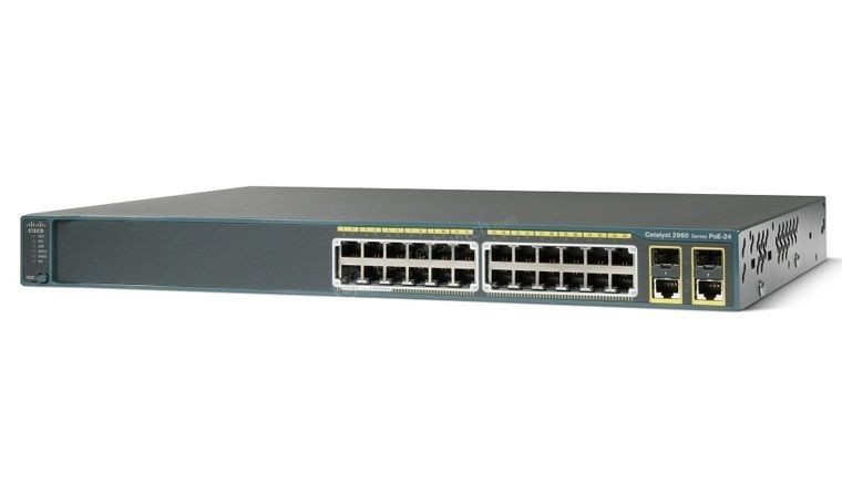 Cisco  Catalyst (WS-C2960S-24PS-L) 24-Ports Rack-Mountable Switch Managed unreg.