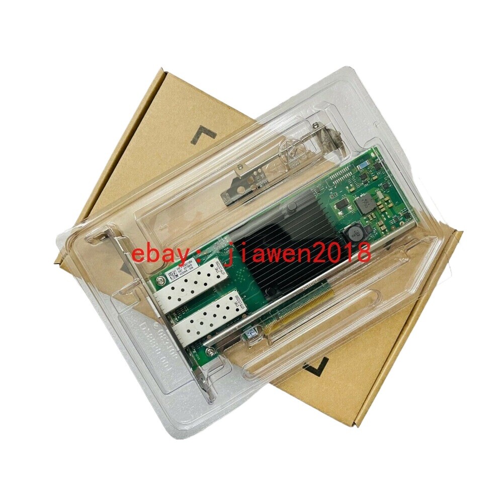Dell X710-DA2 10Gb/s PCI-E Dual Port SFP+ CNA Network Adapter 5N7Y5 Y5M7N 5XW5P