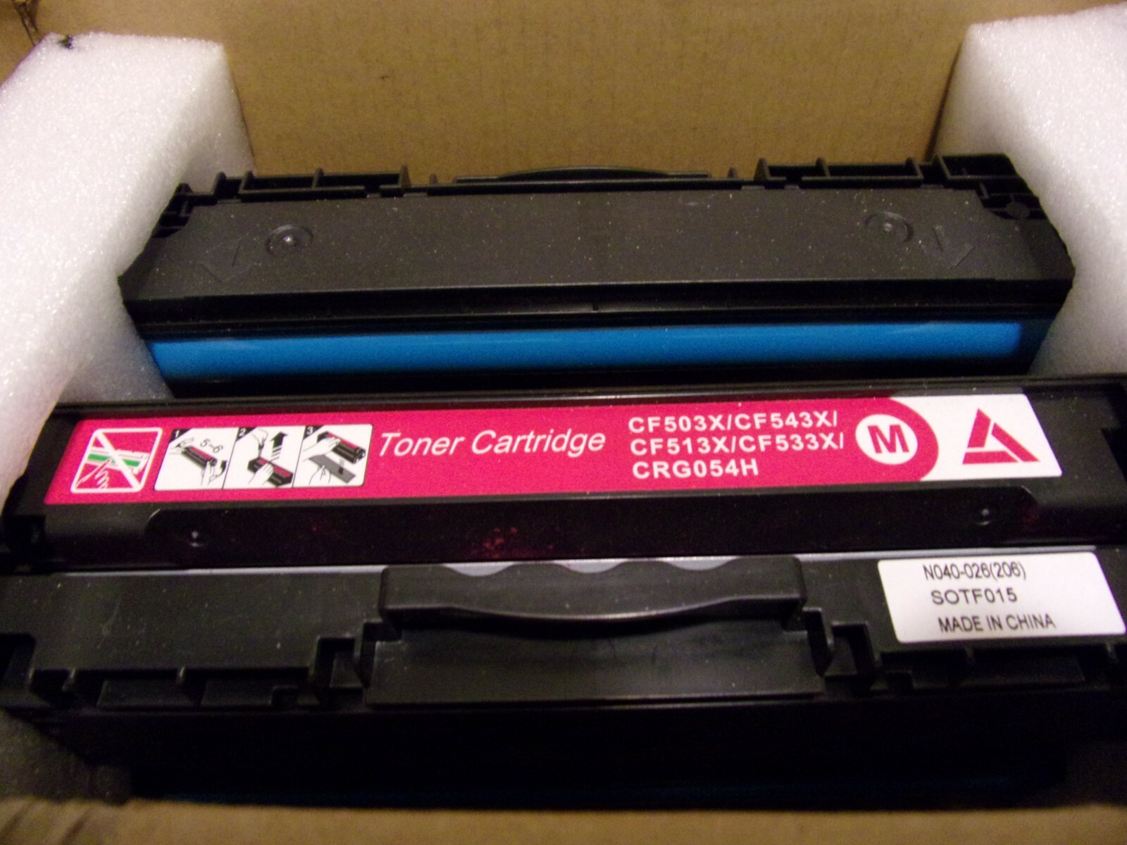 4pk Toner Cartridge For Hp CF500X-CF503X 202x Laserjet M254dw M280nw M281fdw