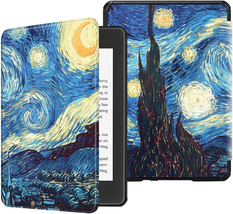 Starry Night Slimshell Case for 6" Kindle Paperwhite 10th Gen 2018