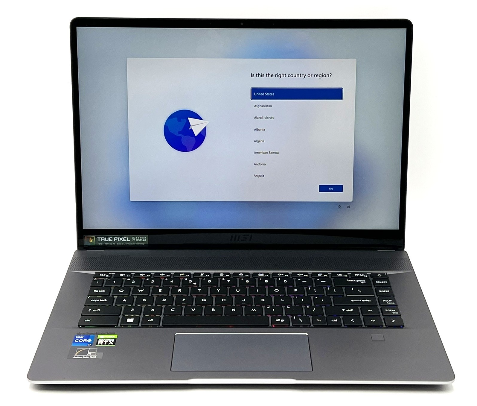 MSI - Creator Z16 16" QHD+ Touch Screen Laptop - RTX 3060 - i7 11800H - 32GB RAM
