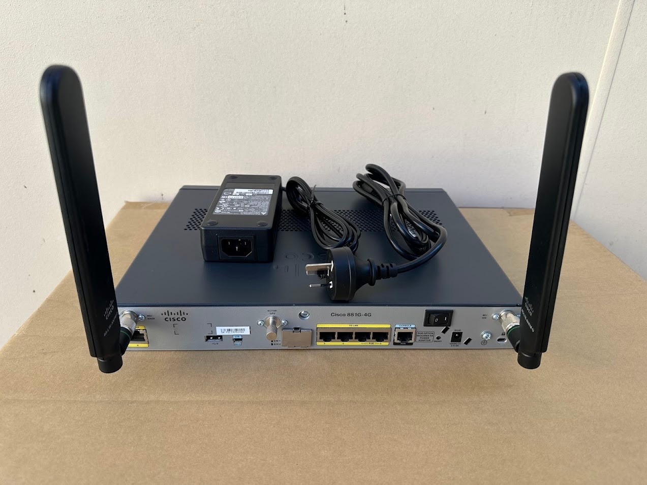 Cisco C881G-4G-GA-K9 Integrated Services Router 4G LTE HSPA Ethernet