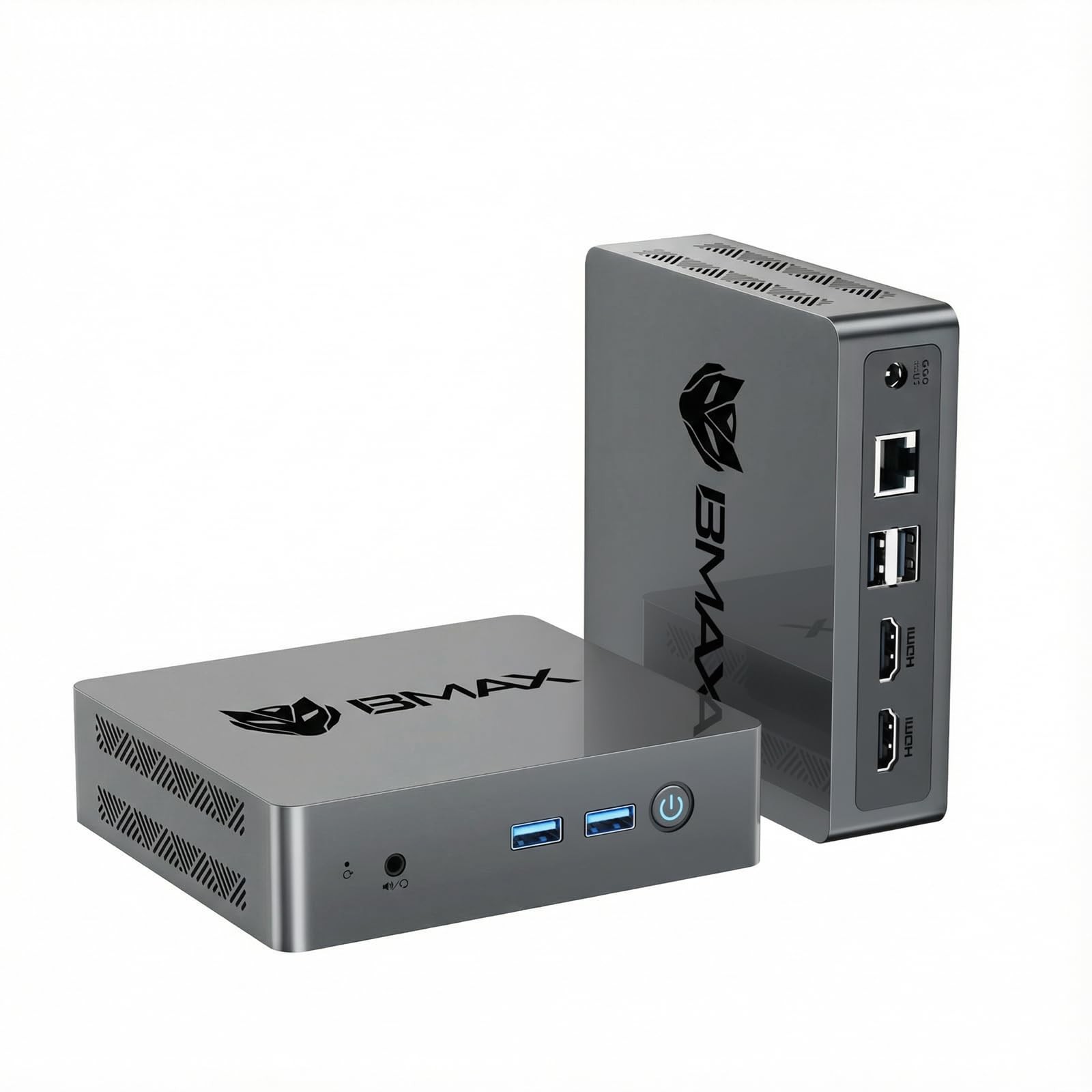 Bmax Mini PC, Intel N4500 Processor Up to 2.8GHz, 8GB RAM 256GB M.2 SSD, Wind...