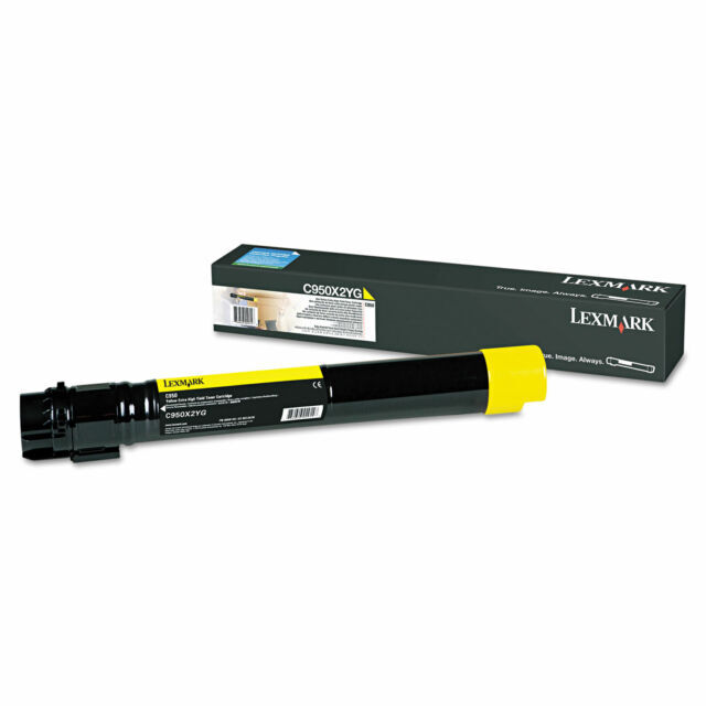 Lexmark C950 Yellow Toner Cartridge - C950X2YG