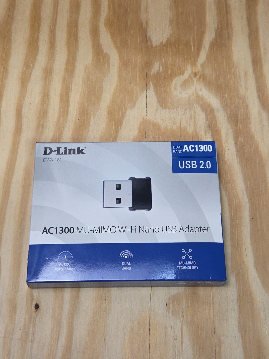 Dlink DWA-181-US AC1300 Network Mu-mimo Wi-fi Nano Usb Adapter