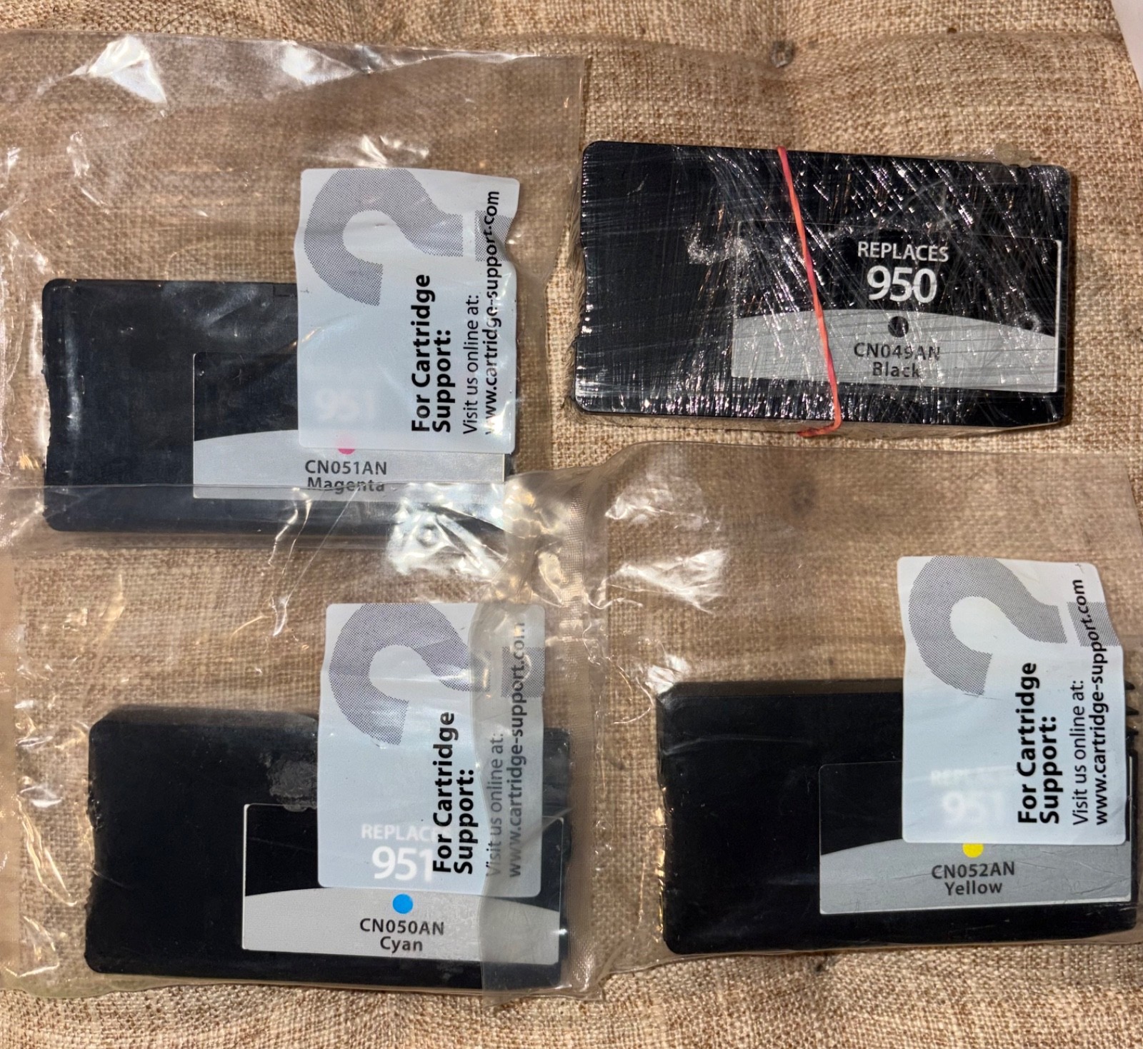 SEALED - HP 950XL/951 (C2P01FN) Black/Cyan/Magenta/Yellow Ink Cartridge
