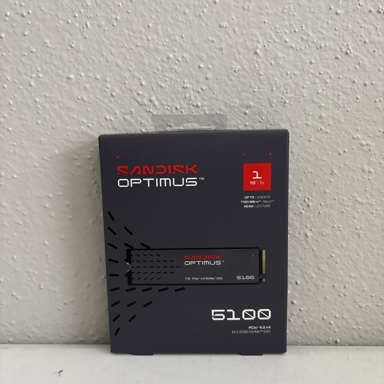SanDisk Optimus 5100 - 1TB - M.2 2280 PCIe 4.0 NVMe SSD High Performance...NEW