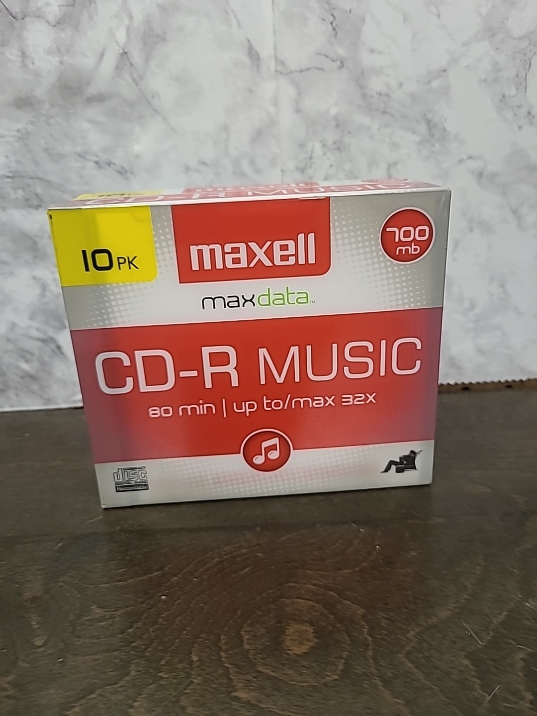 Maxwell Maxdata CD-R Music  10 Pk 700 mb 