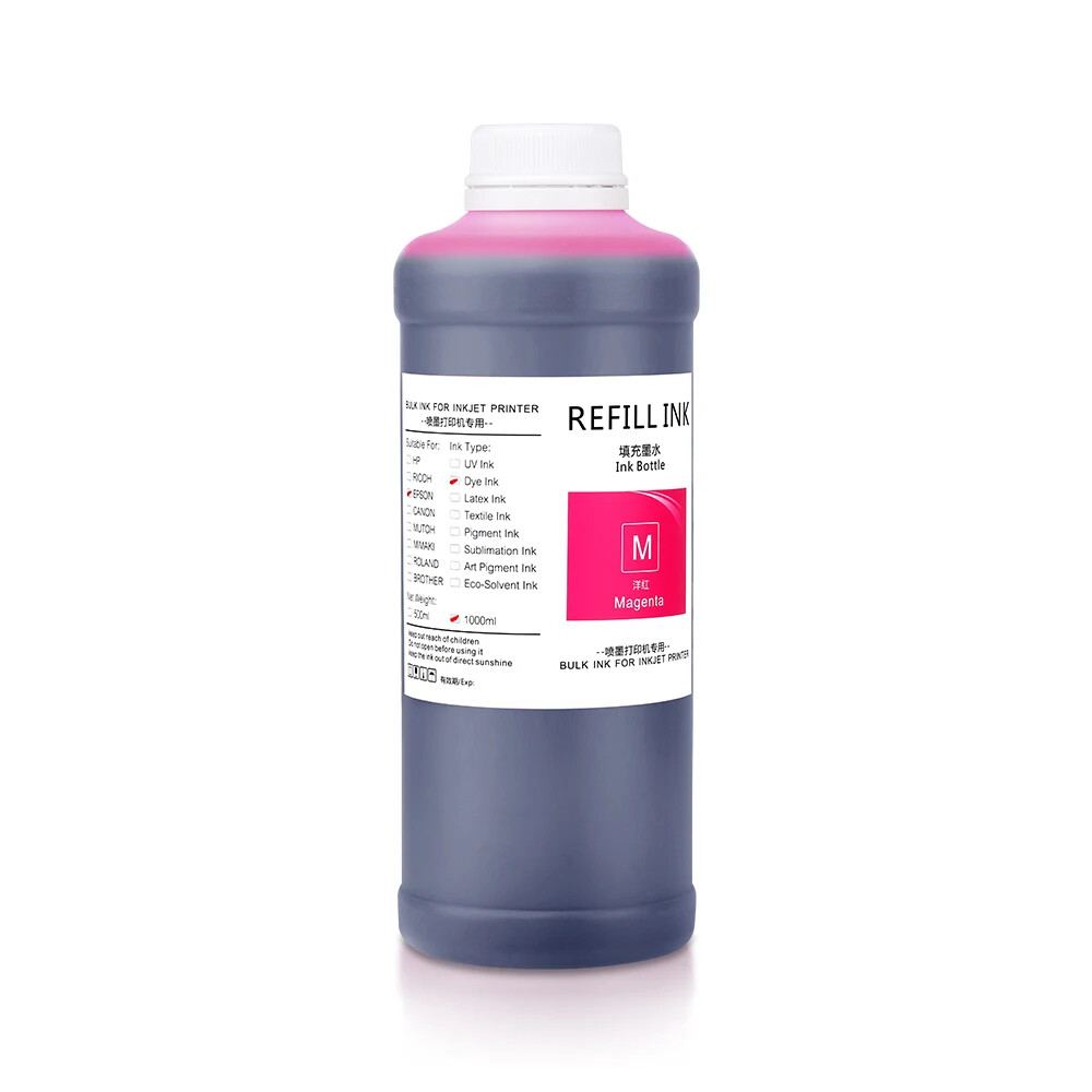 1000ML 9 Colors Genuine Dye Ink for Epson 11880 11880C Printer