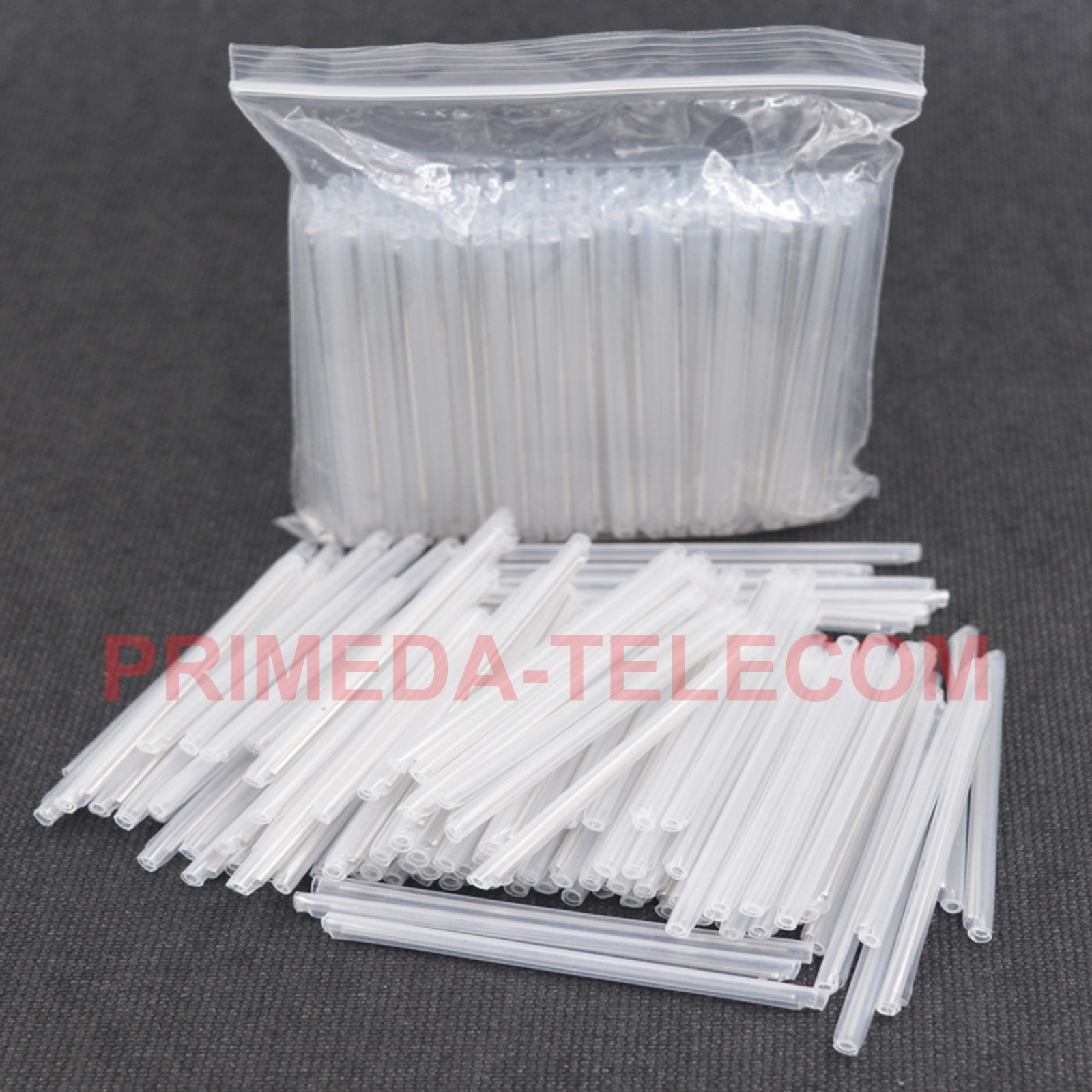 1000PCS Fiber Optic Fusion Splice Protection Sleeves Heat Shrink tubing Clear
