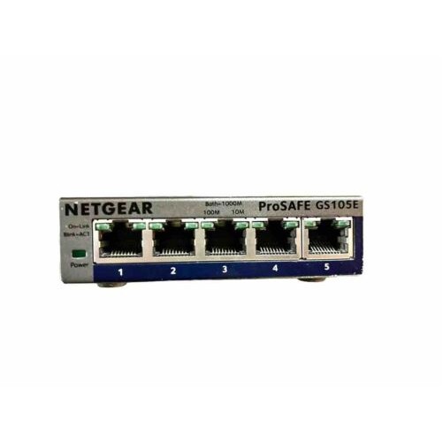 Netgear GS105E-200NAS PROSAFE PLUS 5PORT GIGABIT SWITCH