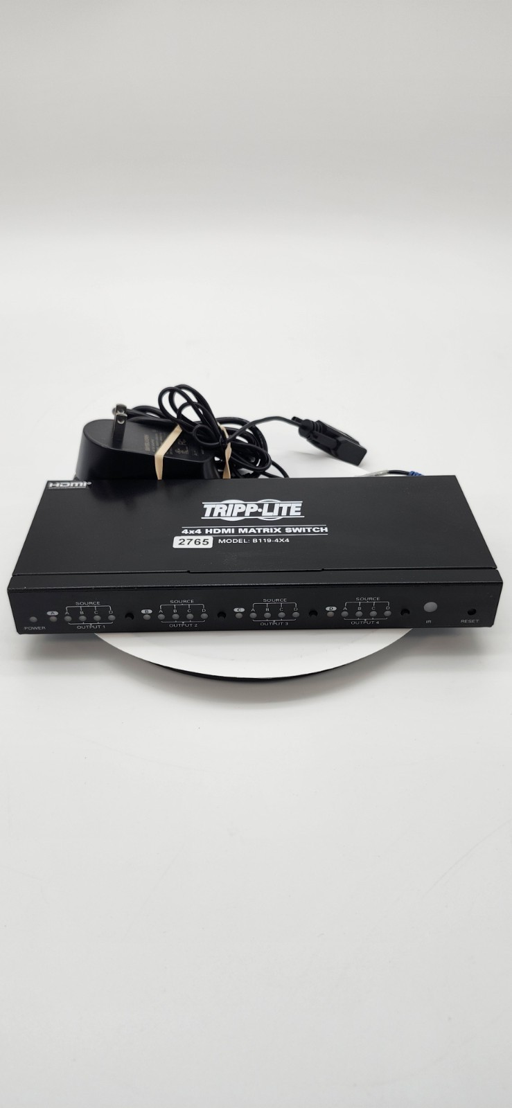Tripp-Lit-New-B119-4X4 _ 4x4 HDMI Matrix Switch for Video and Audio