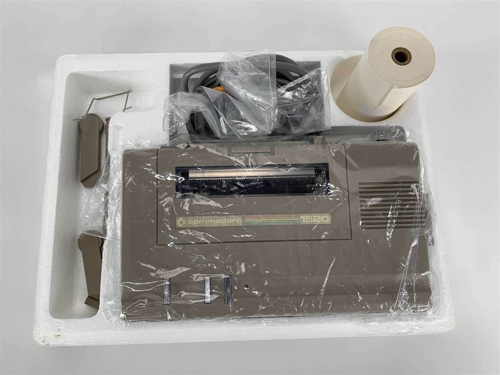 Commodore Computer 1520 Color Printer Plotter In Original Box