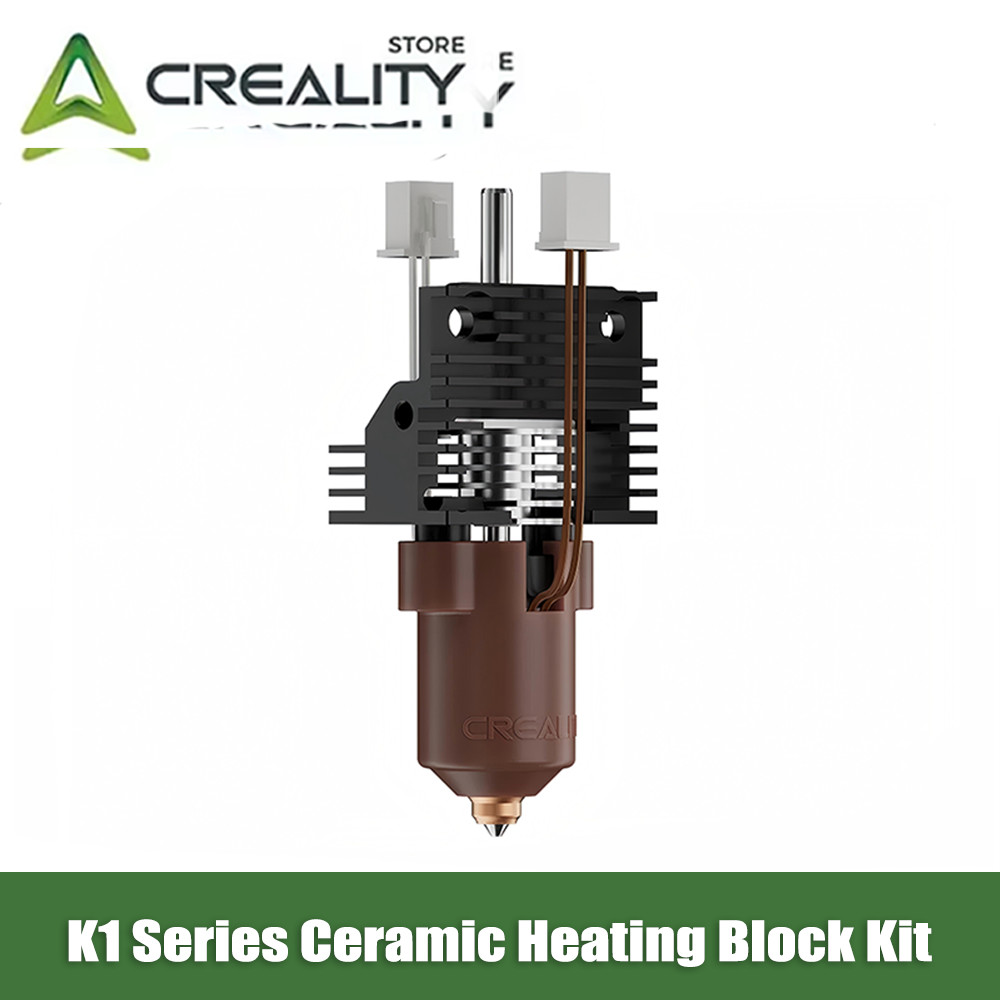 Creality Official Upgrade Ceramic Heating Block Kit, for K1/K1 Max/K1C/K1 SE
